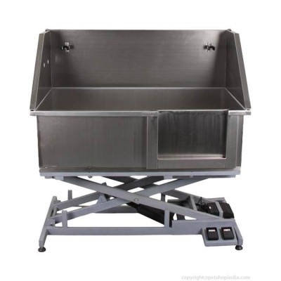Toex Stainless Steel Bathing Tub with Electric Base for Dog and Cat